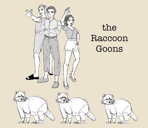 raccoon-goons-concept